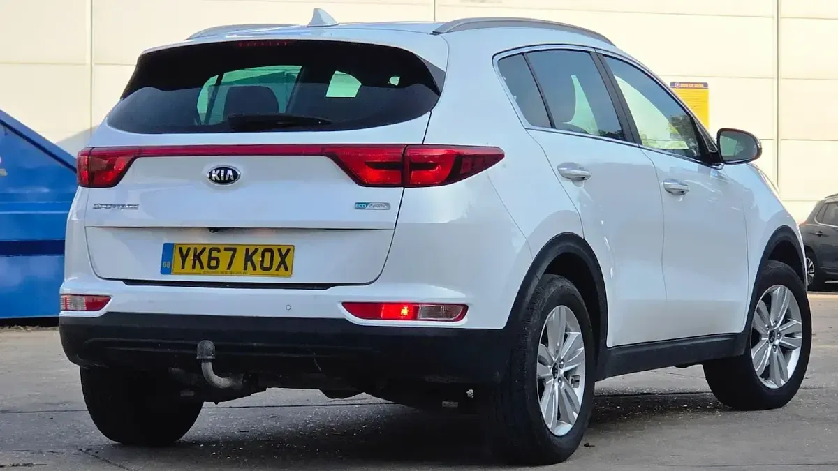 Used Kia Sportage 130 HP (95 kW) 2017 White SUV