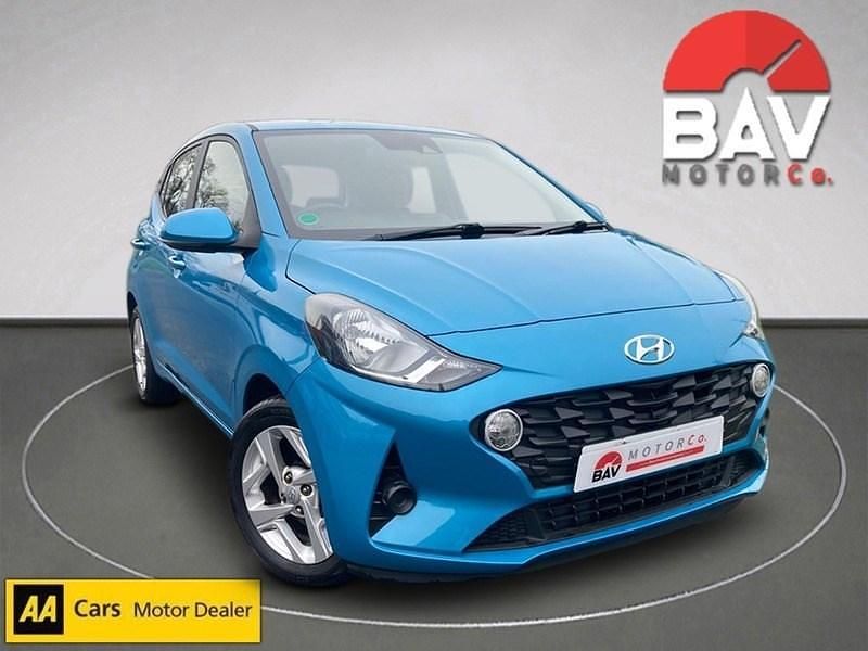 Used Hyundai i10 SE 2021 Aqua turquoise Hatchback