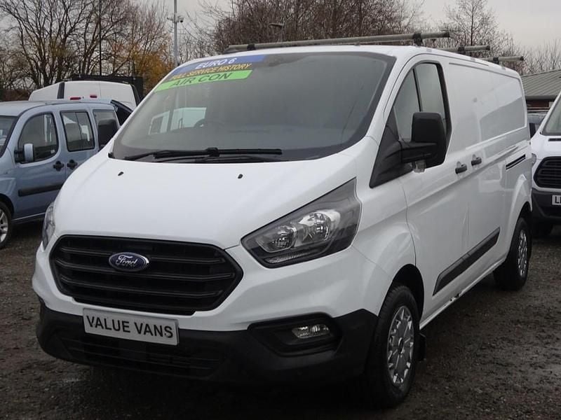 Used Ford Transit Custom 105 HP (77 kW) 2021 White Van