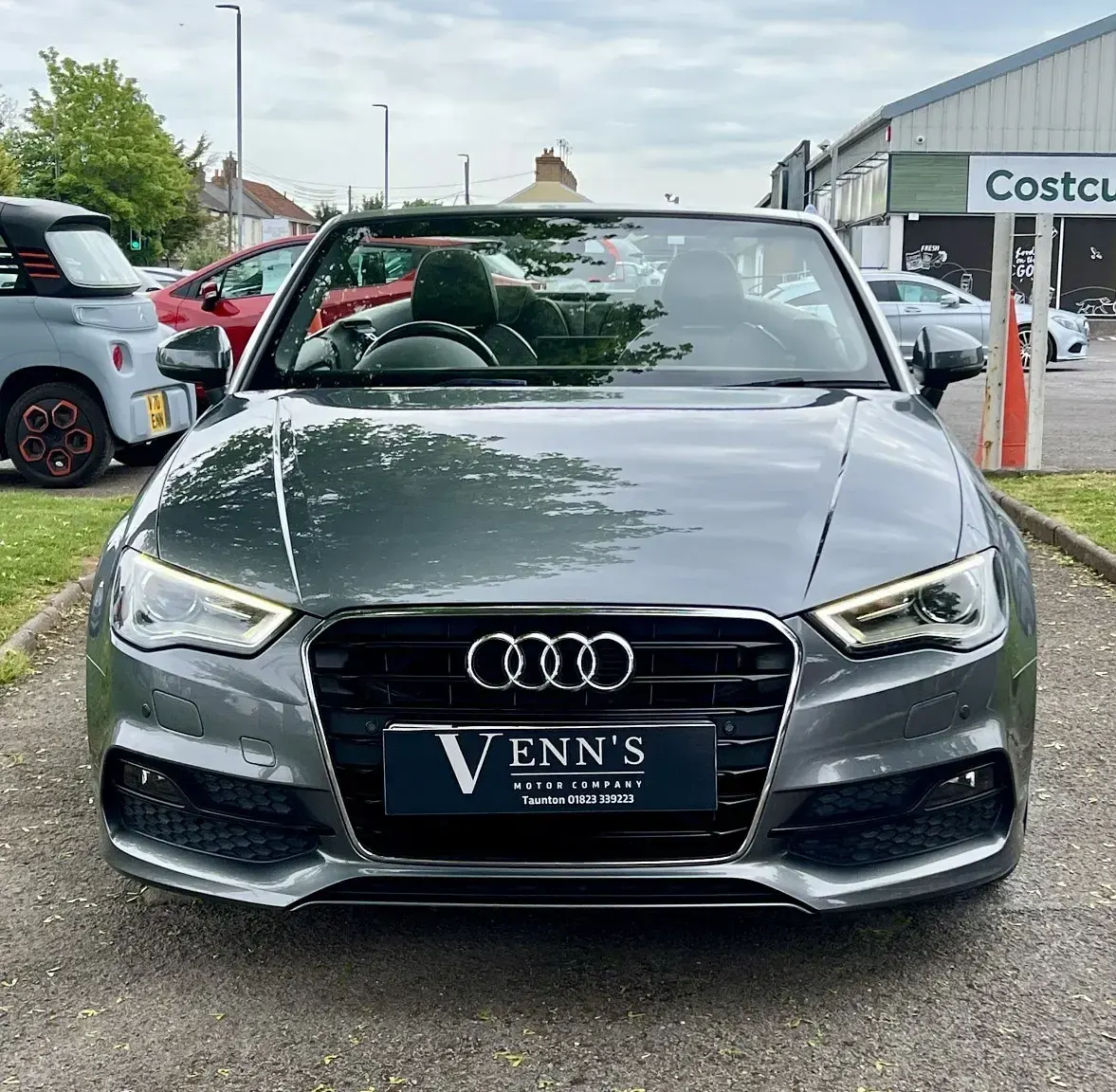 Usado Audi A3 Cabriolet S-Line 2016 Cinzento Cabrios