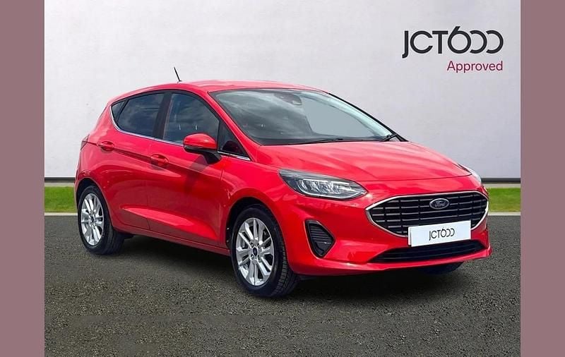 Red Used 2022 Ford Fiesta Titanium Hatchback | £12,000 (Fair price) - Image 1/4