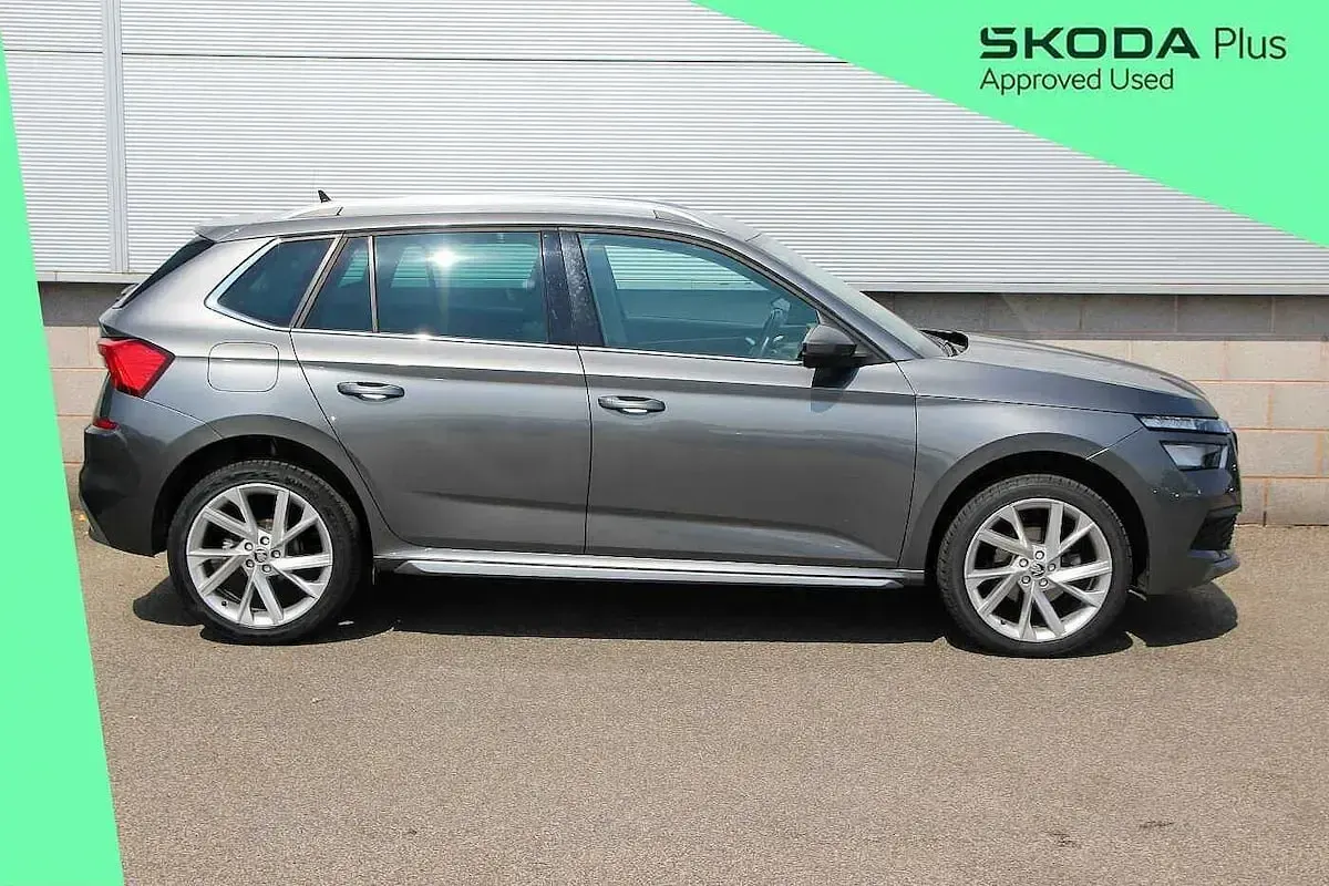 Used Skoda Kamiq SE L Executive 110 HP (80 kW) 2022 Graphite grey metallic SUV