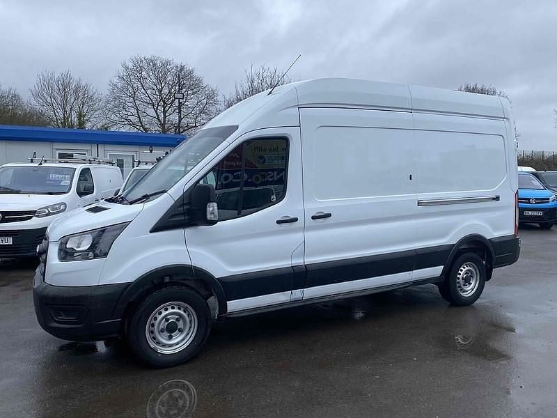 Used Ford Transit 130 HP (95 kW) 2021 White Van