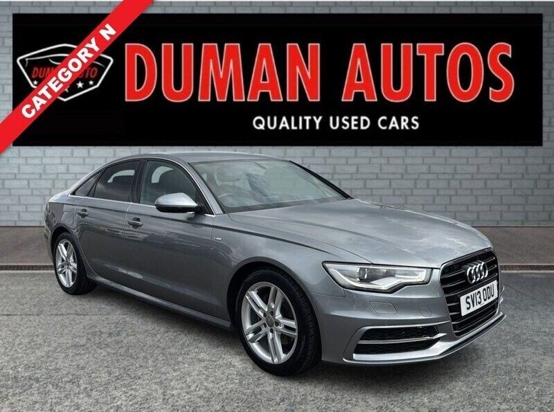 Grey Used 2013 Audi A6 S-Line Sedan | £6,995 (Fair price) - Image 1/4