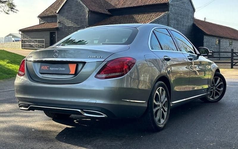 Used Mercedes C220 Premium Plus 170 HP (125 kW) 2014 Silver Sedan