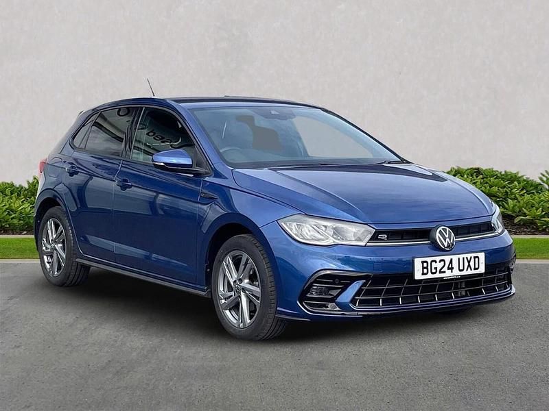 Blue Used 2024 VW Polo R-line Hatchback | £18,999 (Fair price) - Image 1/4