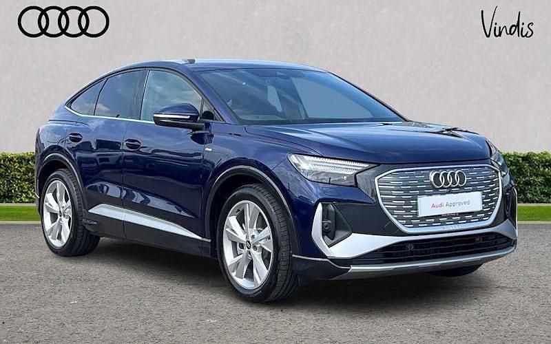 Used 2025 Audi Q4 Sportback e-tron S-Line SUV | £38,990 - Image 1/4