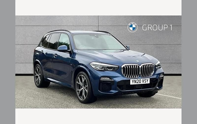Blue Used 2020 BMW X5 M Sport SUV | £37,480 (Super price) - Image 1/4