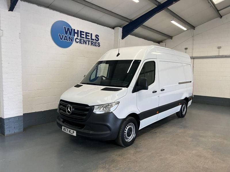 White Used 2021 Mercedes Sprinter Progressive Van | £17,590 (Good price) - Image 1/4