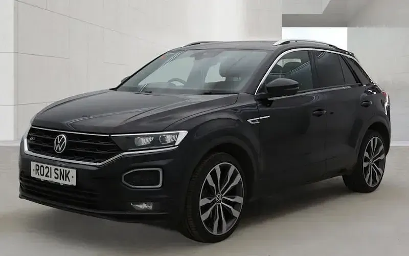 Used VW T-Roc R-line 150 HP (110 kW) 2021 Black SUV
