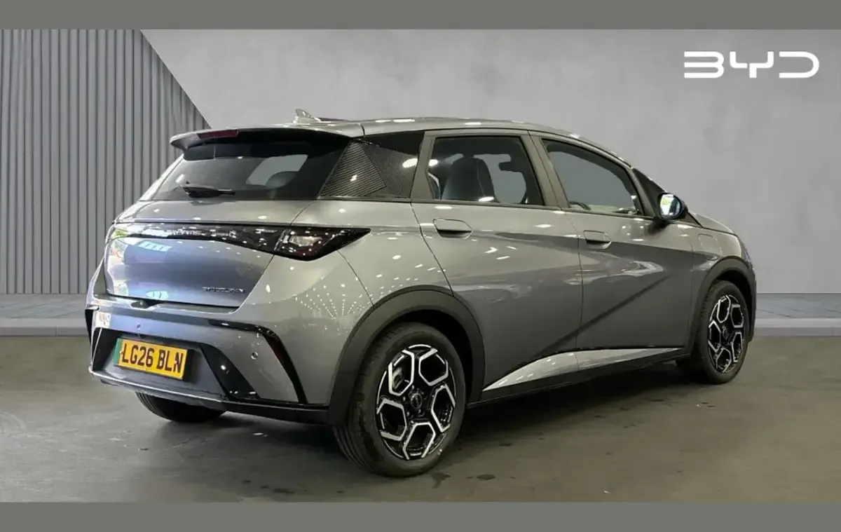 New BYD Dolphin Boost 130 kW (177 HP) 2026 Grey Hatchback