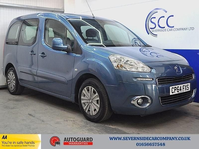 Used Peugeot Partner Tepee S 92 HP (67 kW) 2014 Blue MPV