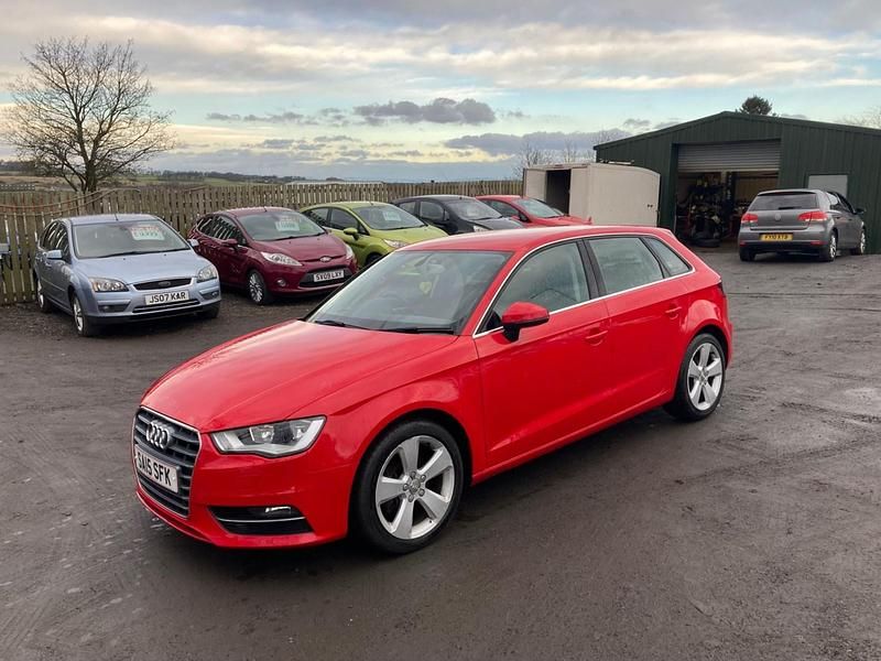 Red Used 2015 Audi A3 Sport Hatchback | £5,295 (Good price) - Image 1/4