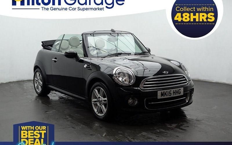 Used Mini Cooper Cabriolet 122 HP (89 kW) 2015 Black Cabriolet