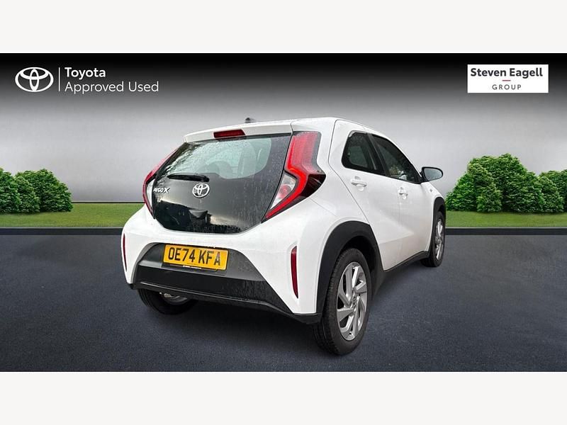 Used Toyota Aygo X PURE 2024 White SUV