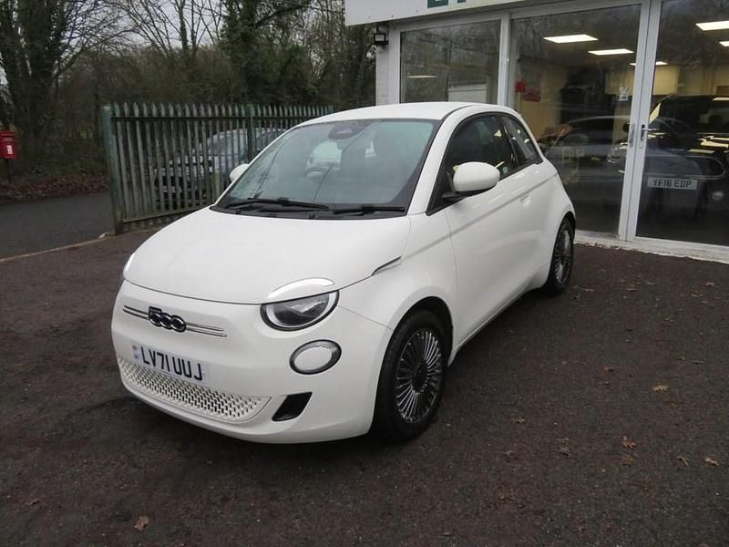 Used Fiat 500e Icon 86 kW (118 HP) 2021 White Hatchback