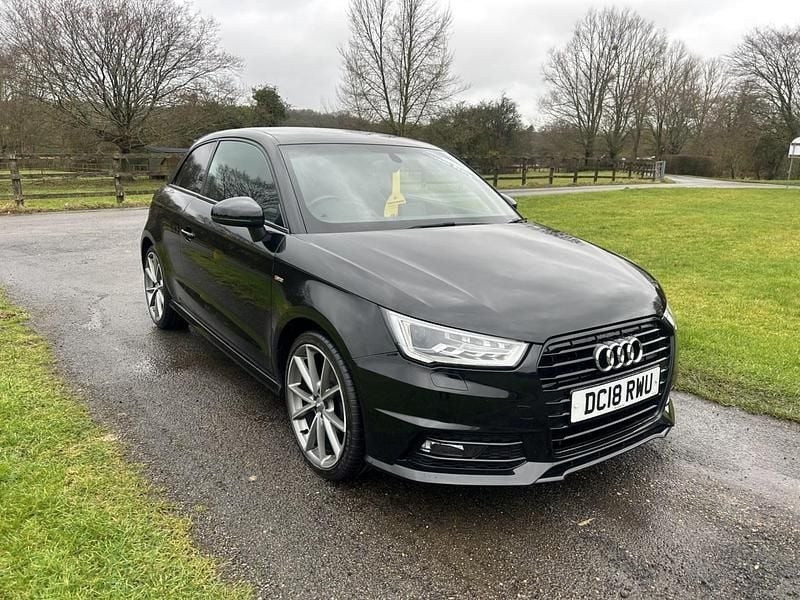 Used Audi A1 Black Edition 95 HP (69 kW) 2018 Black Hatchback