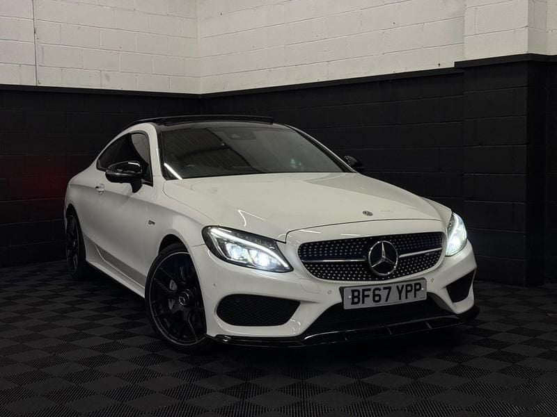 White Used 2017 Mercedes C43 AMG Premium Plus Coupe | £18,490 (Good price) - Image 1/4