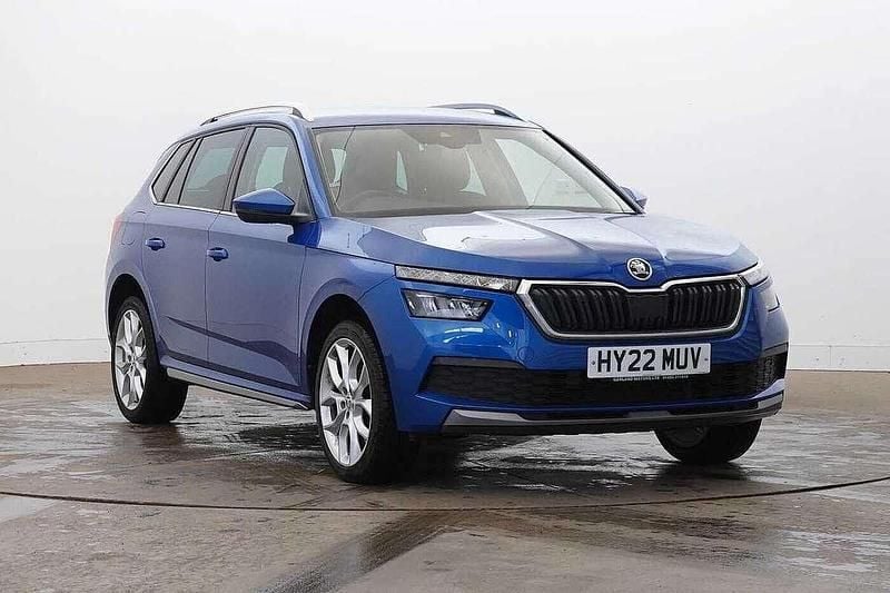 Race blue metallic Used 2022 Skoda Kamiq SE L SUV | £15,239 (Good price) - Image 1/4