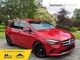 Used Mercedes B200 2020 Red MPV