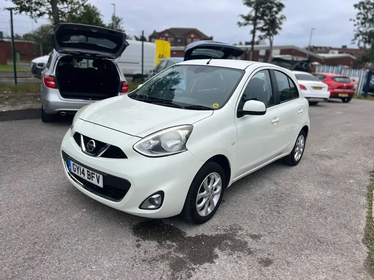 Used Nissan Micra Acenta 2014 White Hatchback
