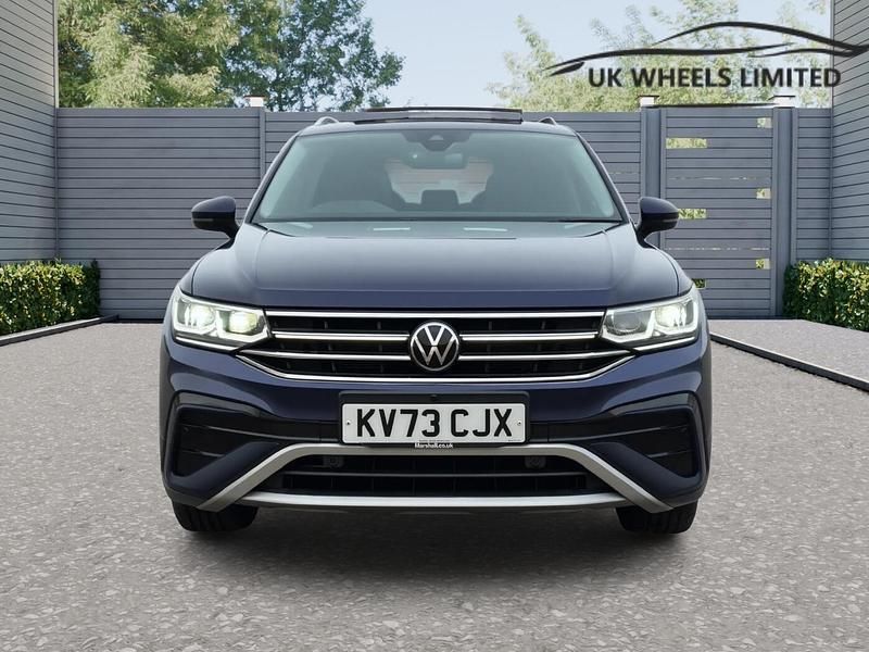 Used VW Tiguan Allspace R-line 150 HP (110 kW) 2023 Blue SUV