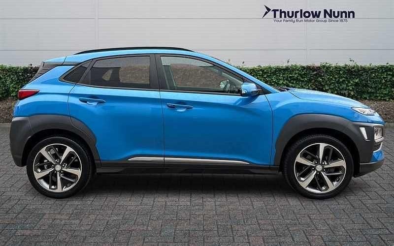 Used Hyundai Kona Premium 120 HP (88 kW) 2020 Blue SUV