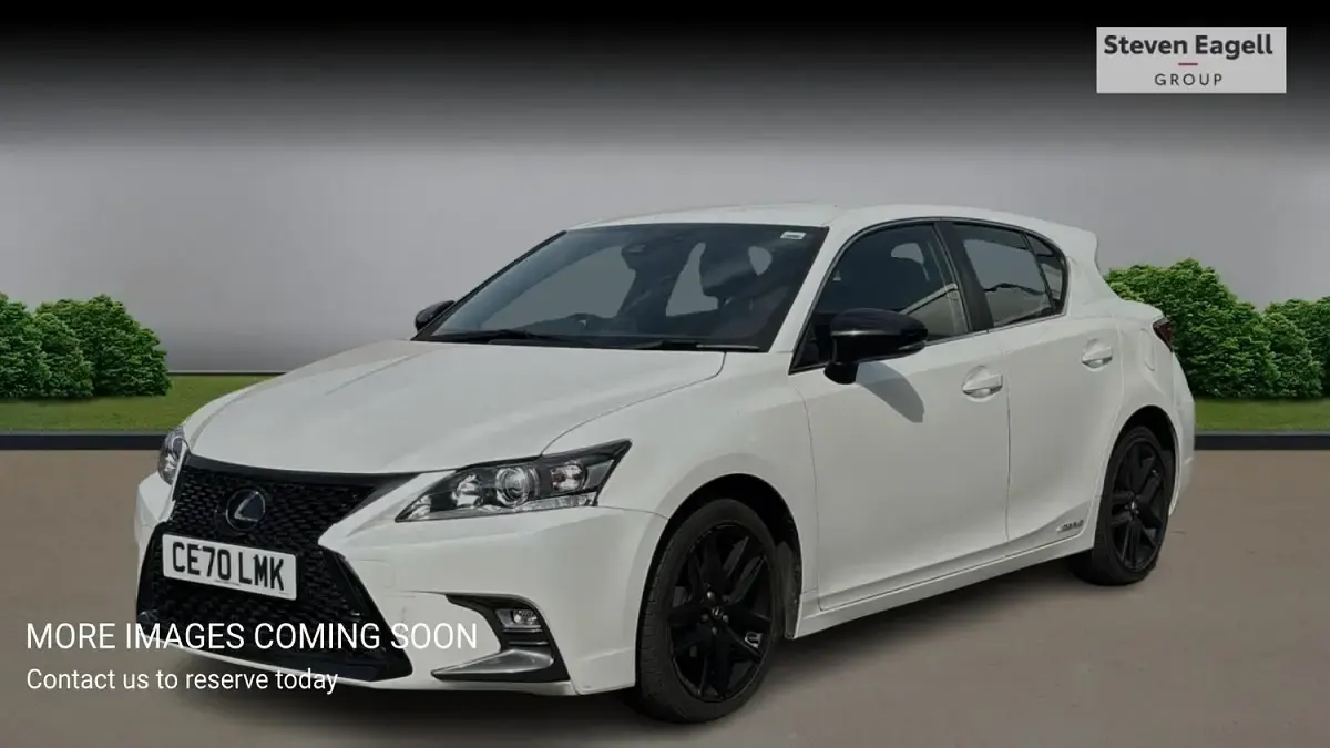 Used Lexus CT200h 2020 White Hatchback