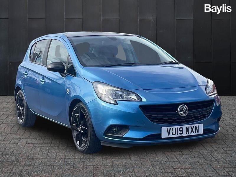 Used Vauxhall Corsa 75 HP (55 kW) 2019 Blue Hatchback