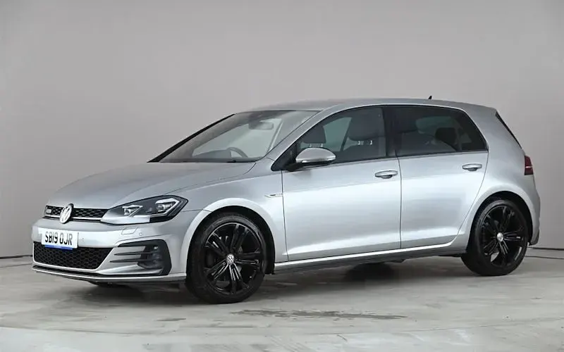 Used VW Golf VII GTD 184 HP (135 kW) 2019 Silver Hatchback