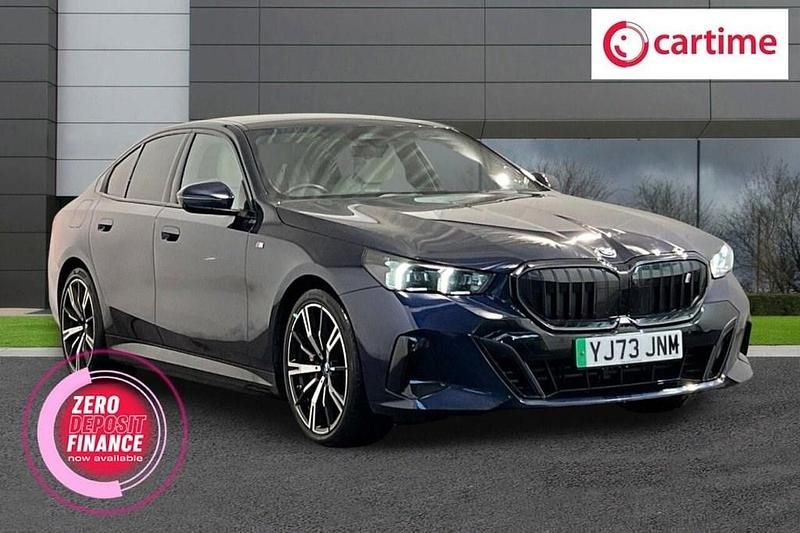 Blue Used 2023 BMW i5 M Sport Sedan | £35,500 - Image 1/4