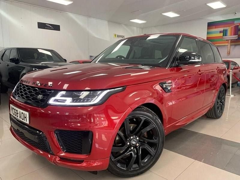 Red Used 2018 Land Rover Range Rover Sport HSE Dynamic SUV | £26,295 (Fair price) - Image 1/4