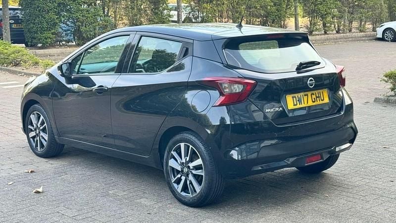 Used Nissan Micra Acenta 2017 Black Hatchback