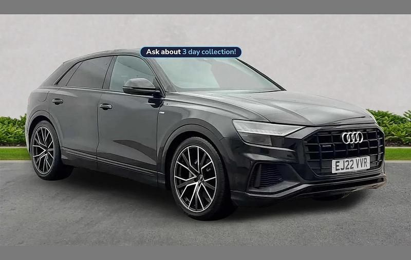 Used Audi Q8 Black Edition 340 HP (250 kW) 2022 Black SUV
