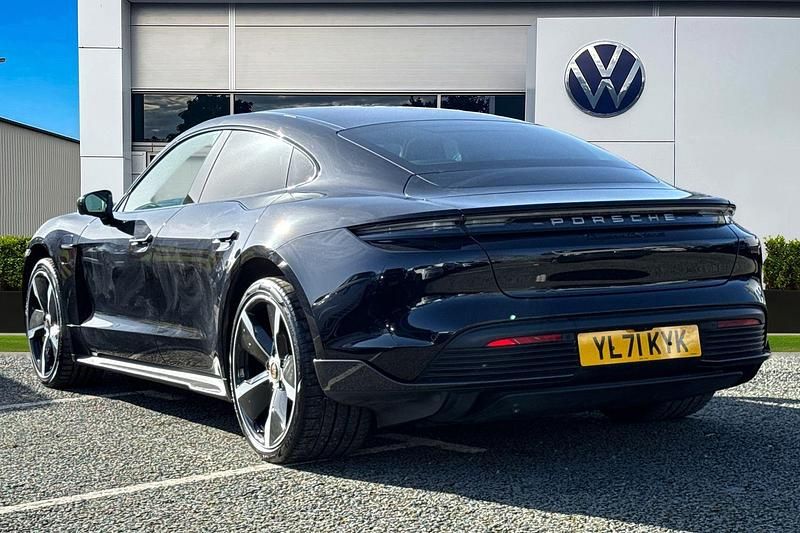 Used Porsche Taycan Performance Package 559 kW (761 HP) 2021 Black Sedan
