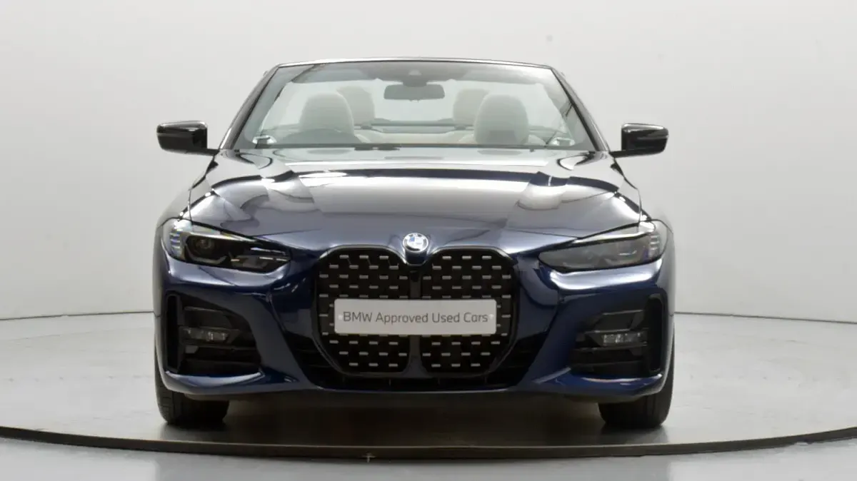 Used BMW 420 M Sport 181 HP (133 kW) 2023 Blue Cabriolet