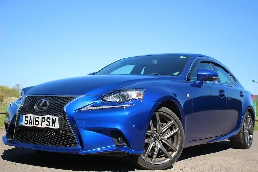Used Lexus IS200t Sport Line 2016 Blue Sedan