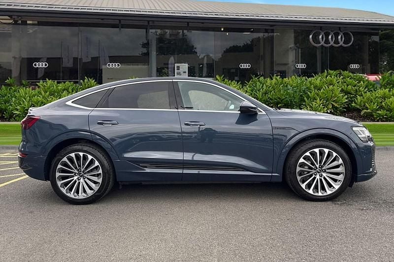 Used Audi e-tron Sportback S-Line 114 kW (155 HP) 2023 Blue SUV