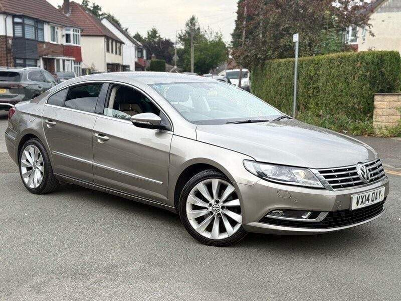 Brown Used 2014 VW CC GT Sedan | £5,495 (Fair price) - Image 1/4