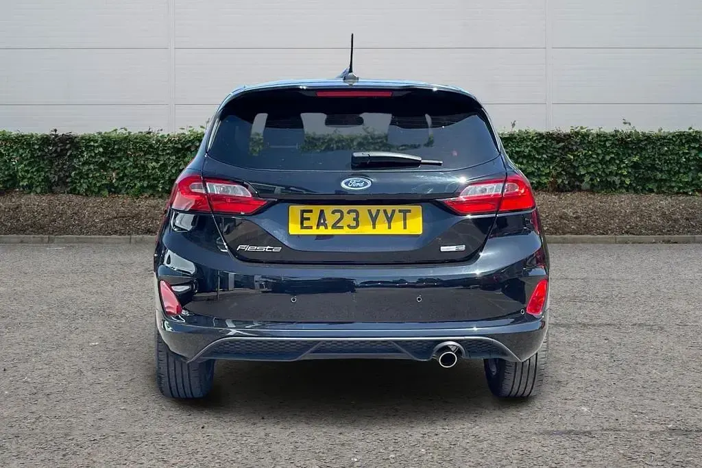 Used Ford Fiesta ST-Line 125 HP (91 kW) 2022 Black Hatchback