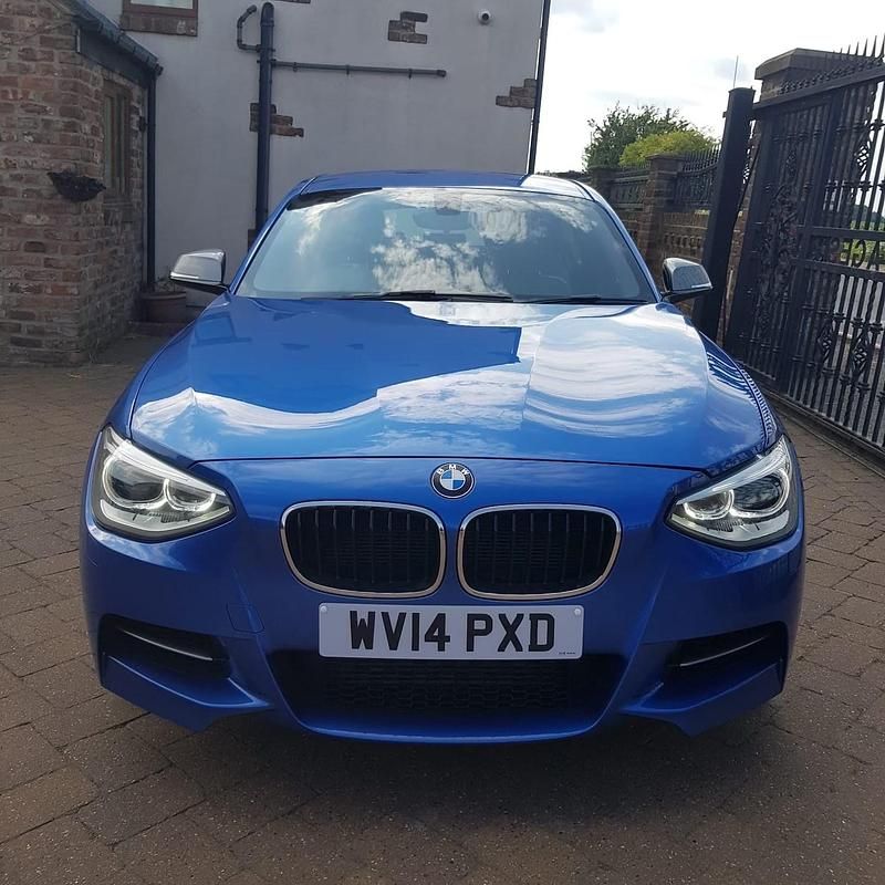 Used BMW M135 M Performance 315 HP (231 kW) 2014 Blue Hatchback