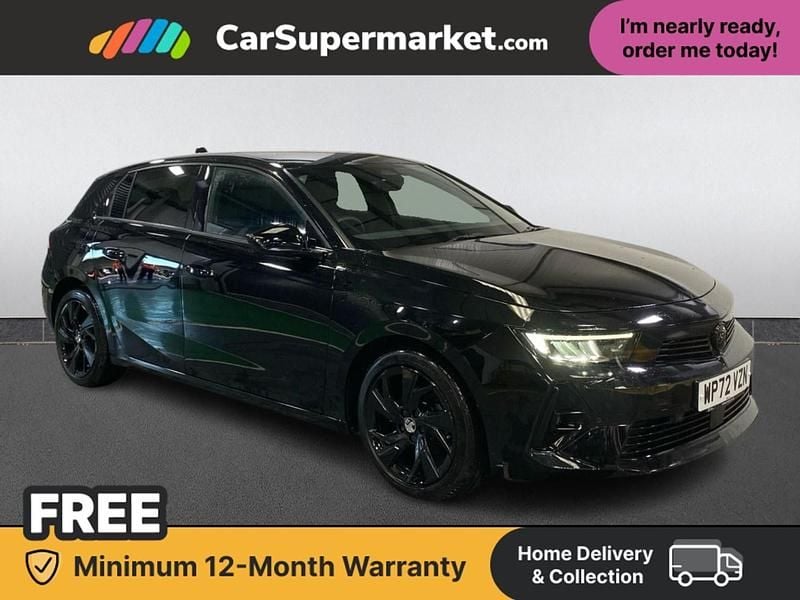 Used Vauxhall Astra GS Line 2022 Black Hatchback