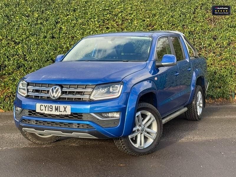 Blue Used 2019 VW Amarok Highline Pickup | £27,449 (Fair price) - Image 1/4
