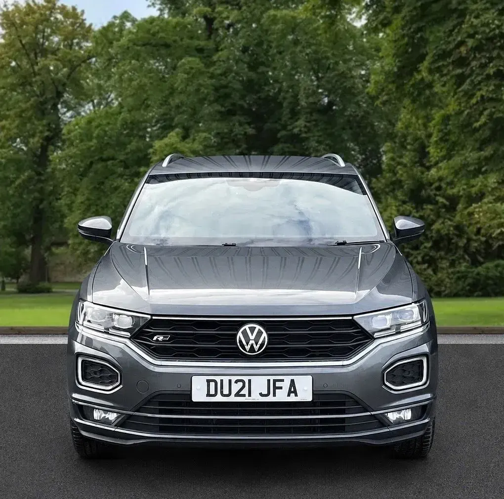 Used VW T-Roc R-line 150 HP (110 kW) 2021 Grey SUV