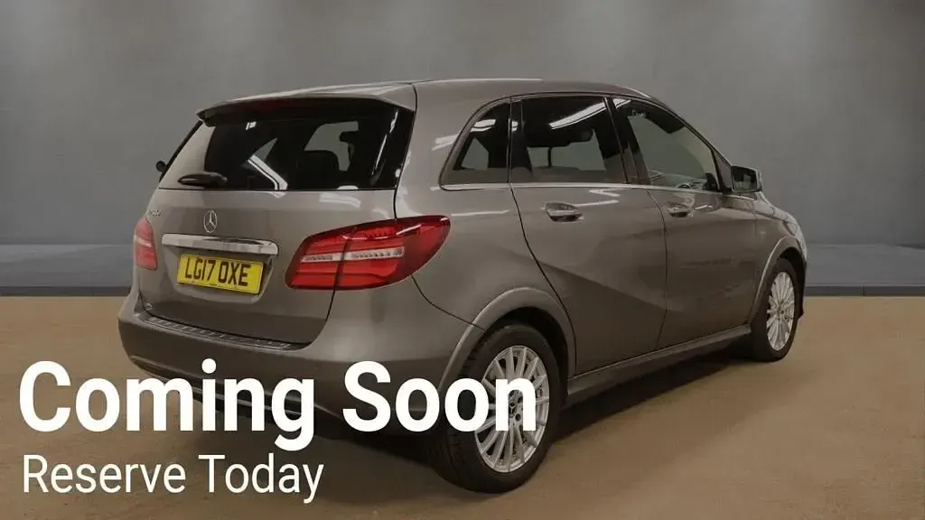 Used Mercedes B250e Premium 131 kW (179 HP) 2017 Grey MPV