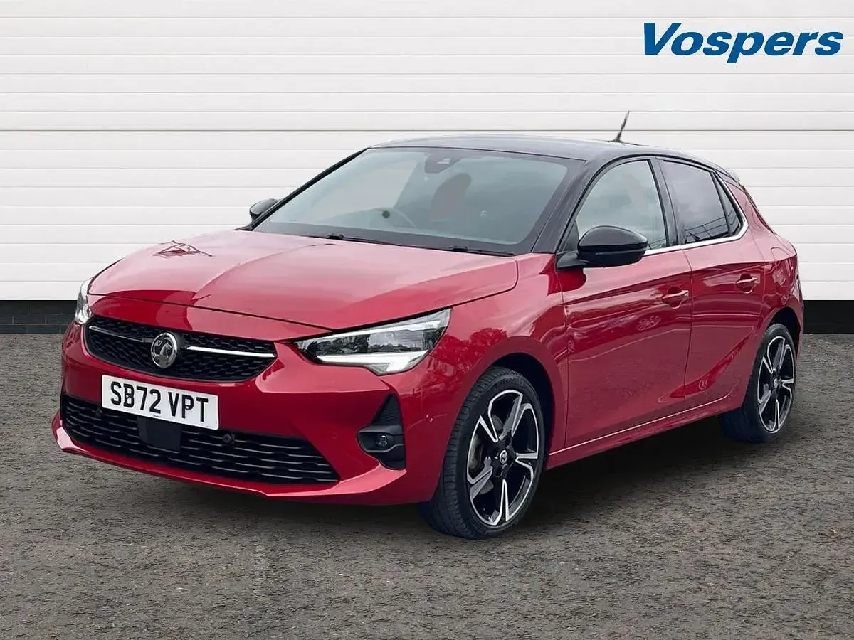 Used Vauxhall Corsa Ultimate 128 HP (94 kW) 2023 Red Hatchback