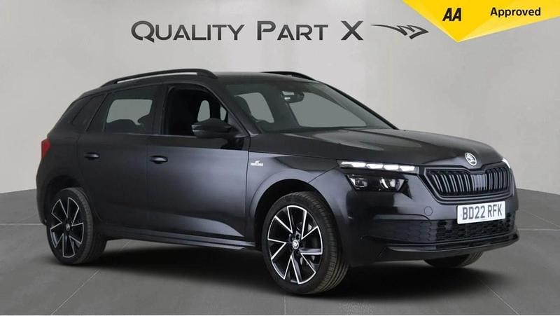 Black Used 2022 Skoda Kamiq Monte Carlo SUV | £15,225 (Good price) - Image 1/4