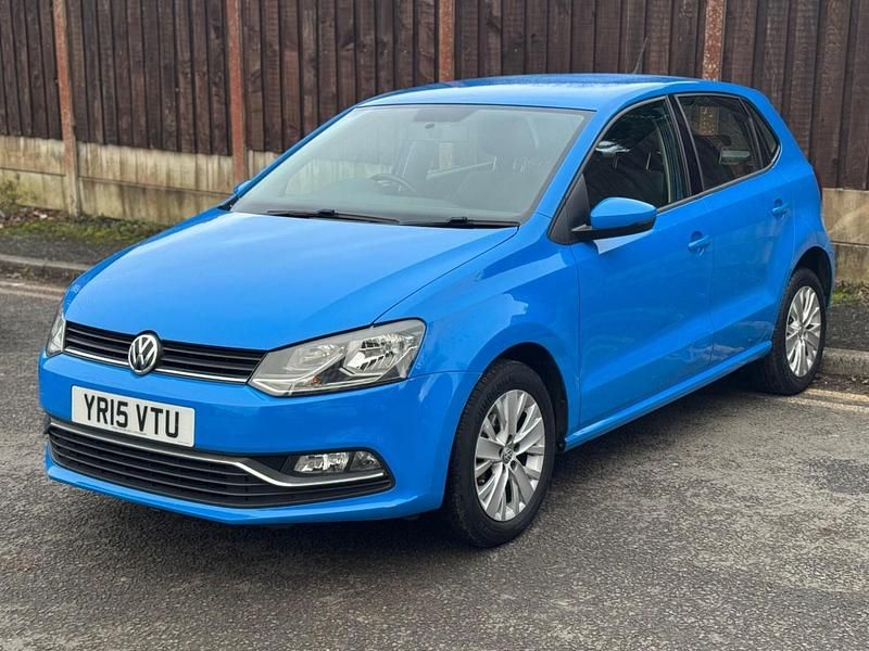 Used VW Polo SE 2015 Blue Hatchback