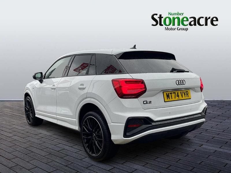 Used Audi Q2 Black Edition 150 HP (110 kW) 2025 White SUV
