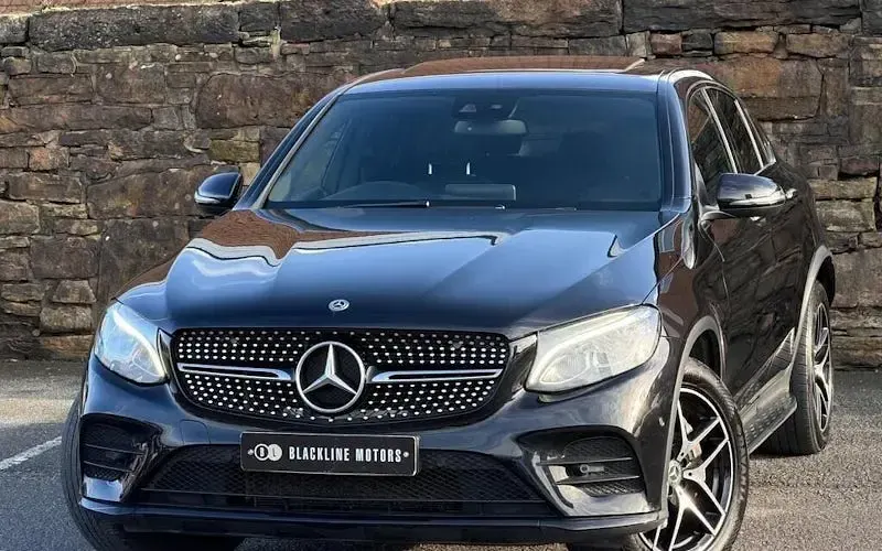 Used Mercedes GLC220 AMG line 170 HP (125 kW) 2018 Black SUV